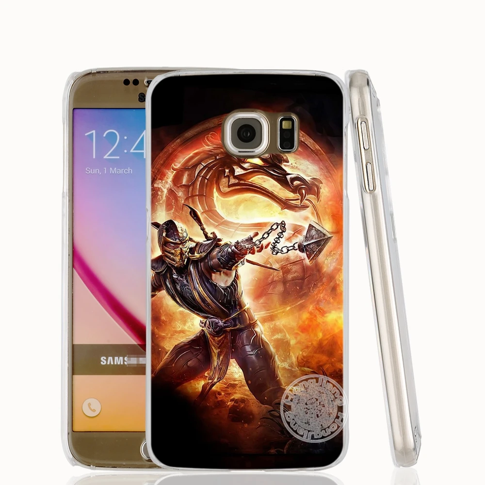 Чехол для мобильного телефона HAMEINUO Scorpion Sub Zero Mortal Kombat x чехол Samsung Galaxy S7 edge PLUS S8 S6 S5 S4