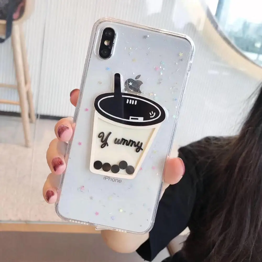 Мягкий блестящий чехол для iPhone 11 Pro Max X XS XR 8 7 6 6S Plus - Цвет: 2