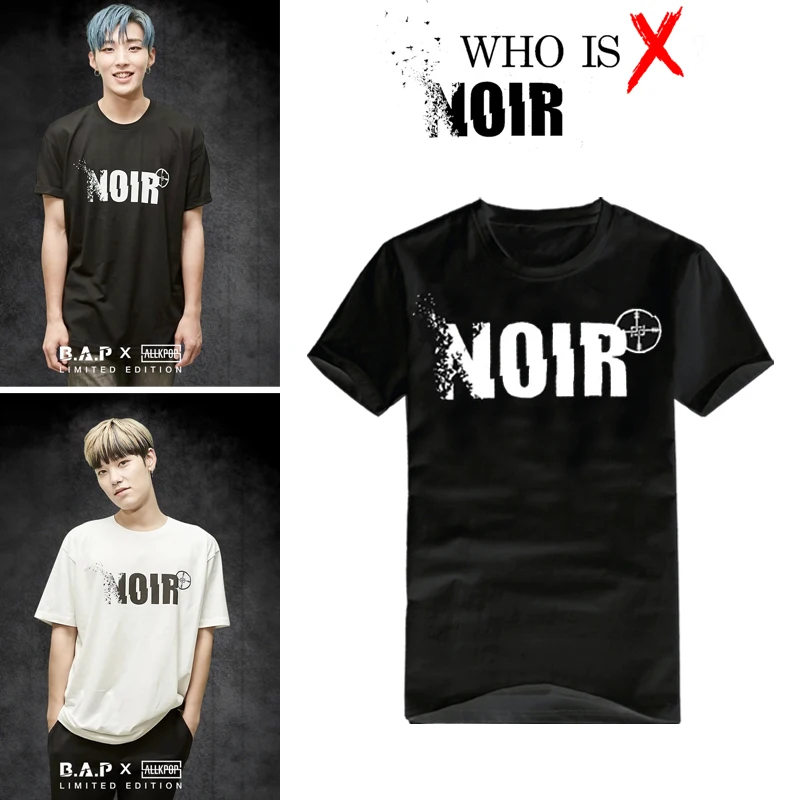 Футболка K-POP года b. A.P Best Absolute Perfect 2. Альбом &quotNOIR&quot WHO IS X Ограниченная серия Yong Guk