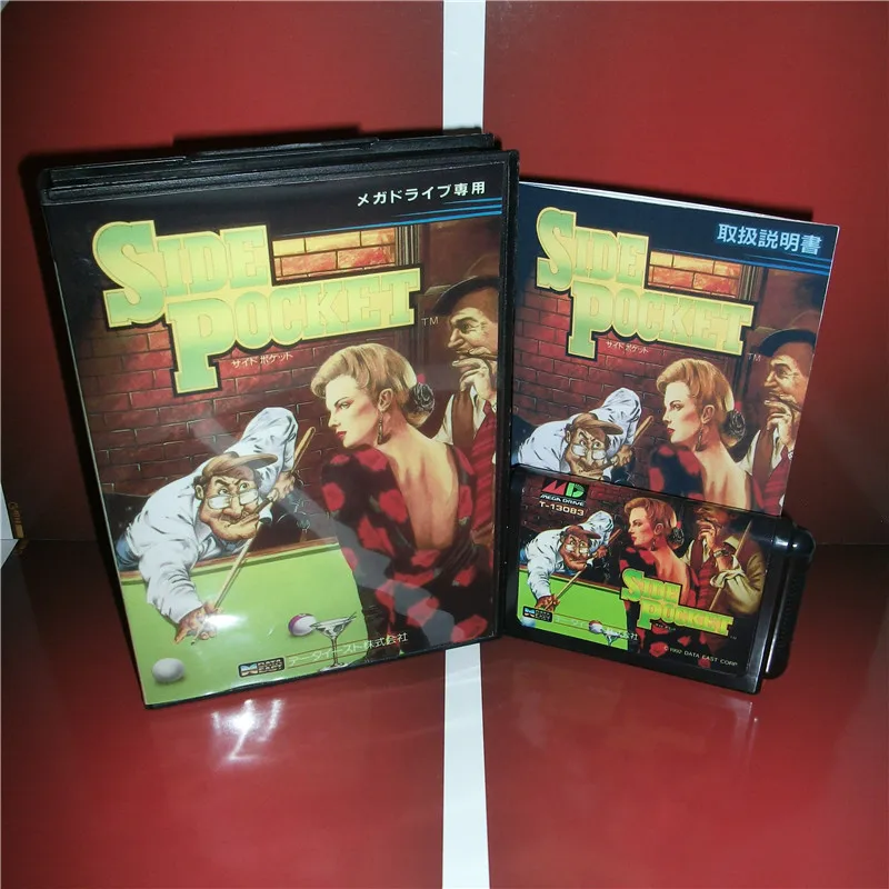 Боковой Карманный японский чехол с коробкой и руководством на английском языке