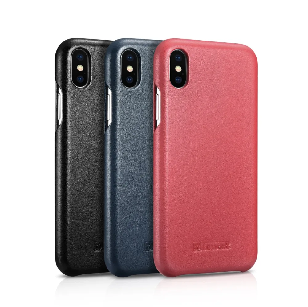 ICARER высококачественный роскошный Лучший кожаный чехол для iPhoneXs MAX Модный книжка