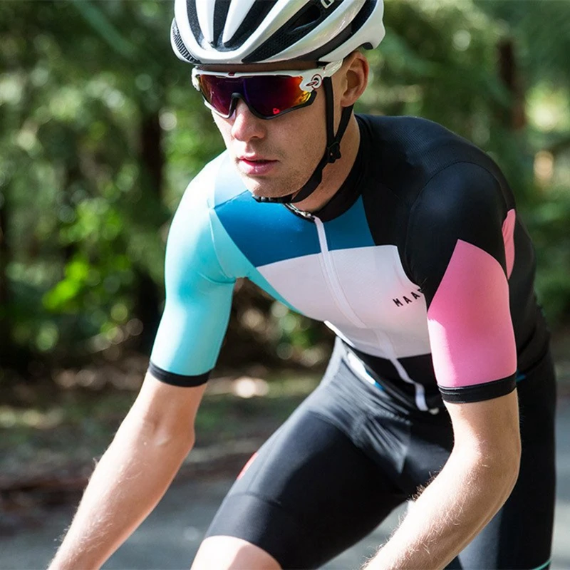 MTB camisa de ciclismo Team MAAP комплект летней одежды для велоспорта с коротким рукавом и