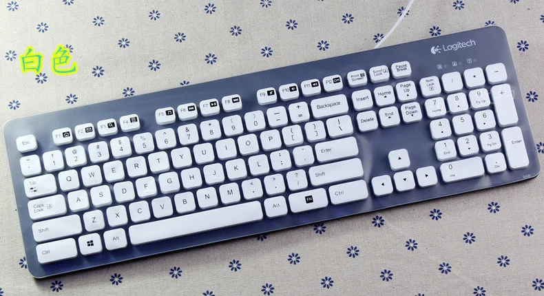 Для logitech K310 Мягкая силиконовая Пылезащитная Водонепроницаемая клавиатура протектор ПК настольная клавиатура чехол для ноутбука ПК компьютер