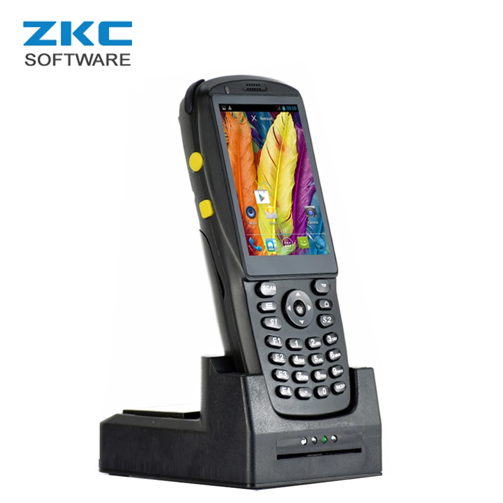 GSM 3G WiFi Android Прочный промышленный мобильный ручной рчид PDA Терминал штрих код Qr