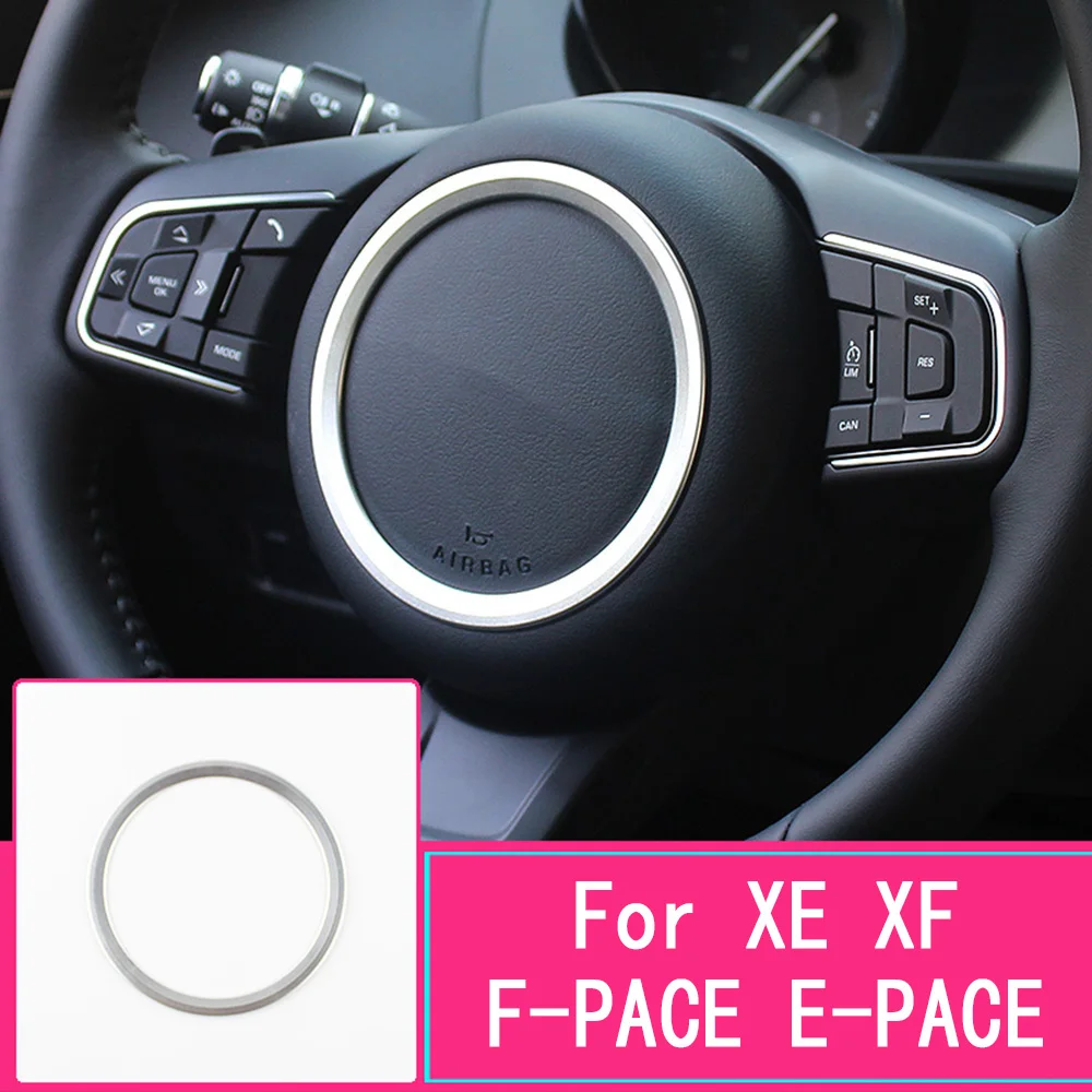 Декоративная наклейка на рулевое колесо для Jaguar XE X760 XF X260 E-PACE X540 F-PACE X761 |