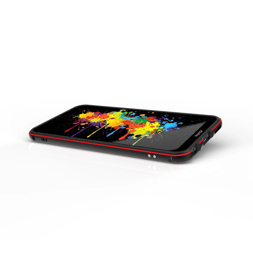 Huawei Honor Play защитный бампер Honor play чехол Роскошный Глянцевый Алюминиевый металлический каркас для huawei Honor Play COR-L29 чехол