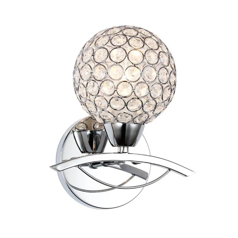 Современные хрустальные настенные светильники двунаправленный зеркальный