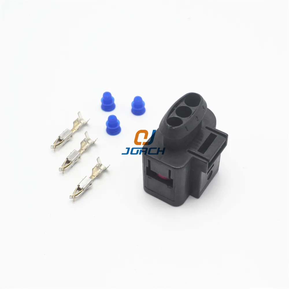 Автомобильный водонепроницаемый коннектор VW 10 комплектов 3 pin 1 j0973723 разъем с