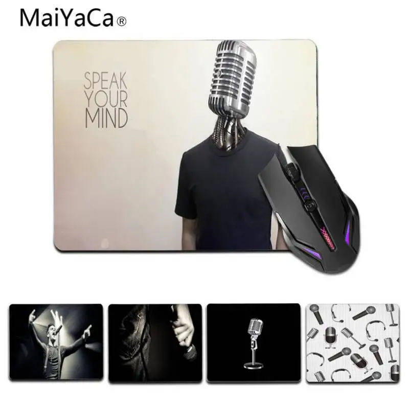 

MaiYaCa Gaming mouse The King Elvis Give You Microphone Laptop Computer Mousepad Size for 25X29cm Gaming Mousepads