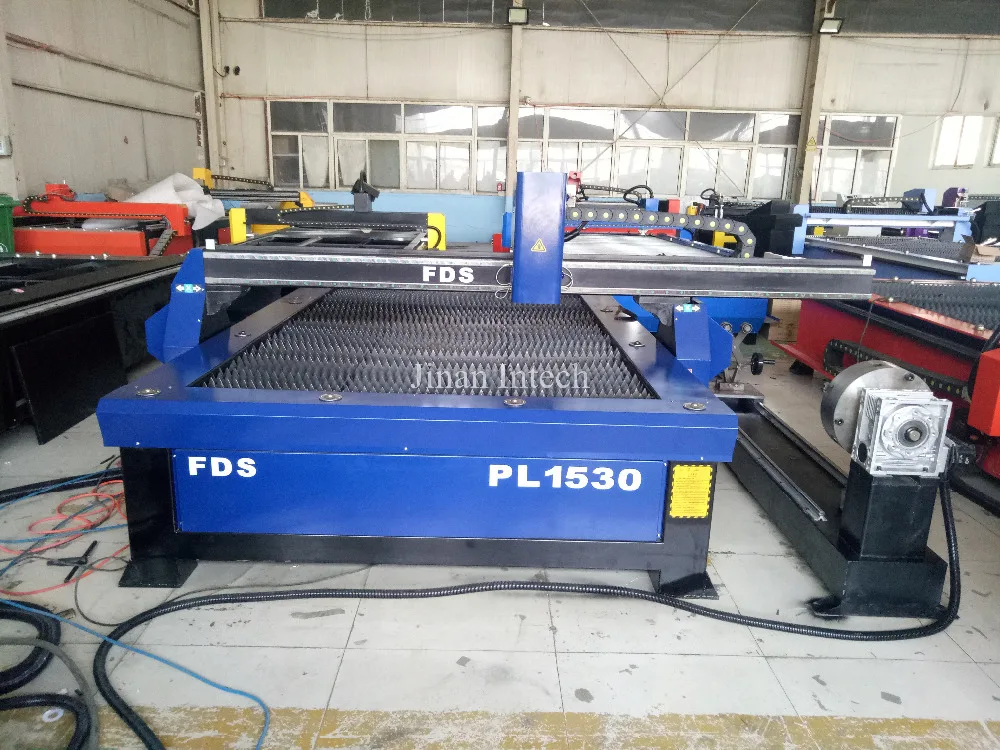Jinan Intech 1325 1530 plasma metal cutting machine sheet Cut Plate and Pipe Metal | Инструменты