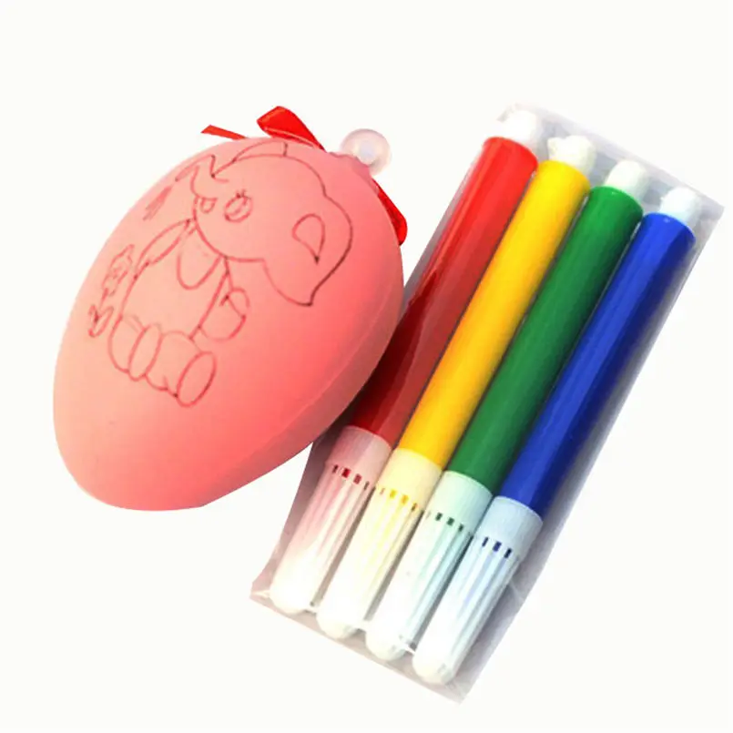 Водяная цветная ручка и яйцо для детей DIY живопись игрушка пасхальное Обучающие