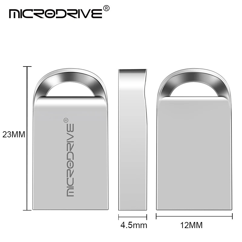 Супер Мини 32Гб металлический USB флеш накопитель 4GB/8gb/16gb/32GB/64GB 128 ГБ Флеш USB2.0