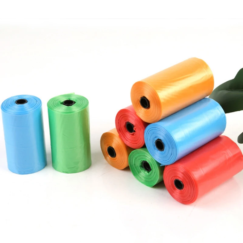

8 Rolls 160 Pcs Pet Dog Waste Poop Bag Dog Cats Waste Pick Up Fecal bag Clean up Bag Pet Walking Household Garbage Bags Supplies