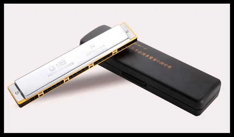 24 отверстия гармоника тремоло Accent Gaita De Boca Harmonica c высокое качество рот Ogans