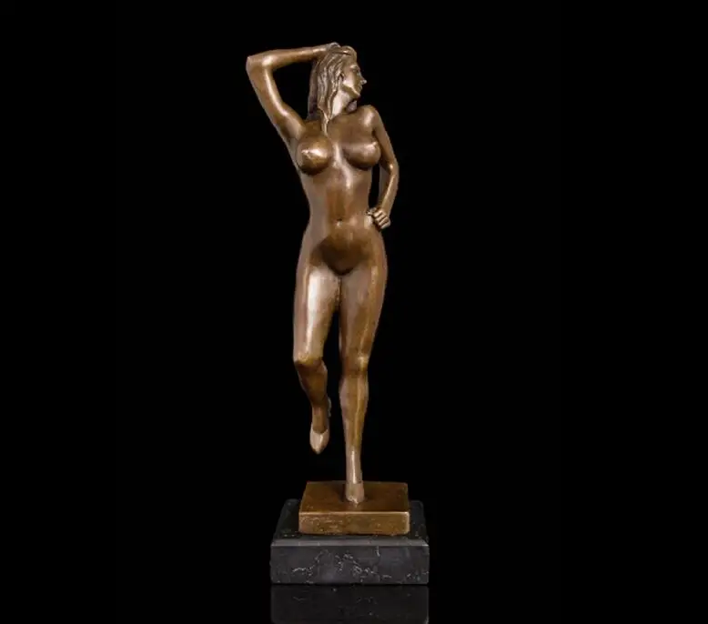 Статуэтка БРОНЗОВАЯ ЖЕНСКАЯ в стиле арт деко|statue woman|statue nudestatue bronze |