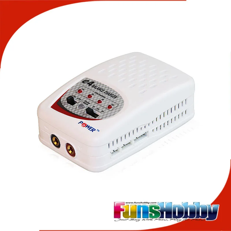 Балансирующее зарядное устройство E4 LiPo/LiFe 2S 3S переменный ток (100 в 240 в) входная