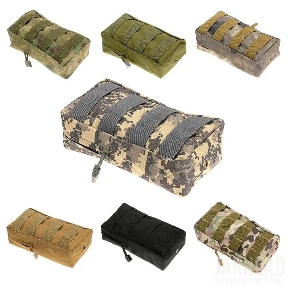 Тактическая модульная поясная Сумка MOLLE PALS, камуфляжная хозяйственная магазинная сумка для обоймы поясная сумка, сумка для инструментов, водонепроницаемые аксессуары, пакет для мусора