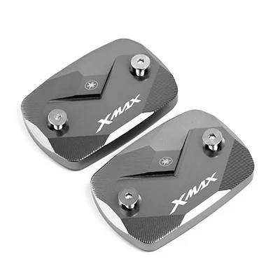 Titanium Аксессуары для мотоциклов крышка резервуара для YAMAHA XMAX 300 XMAX300 мотоцикл бак для тормозной жидкости крышка 5 цветов - Цвет: Titanium