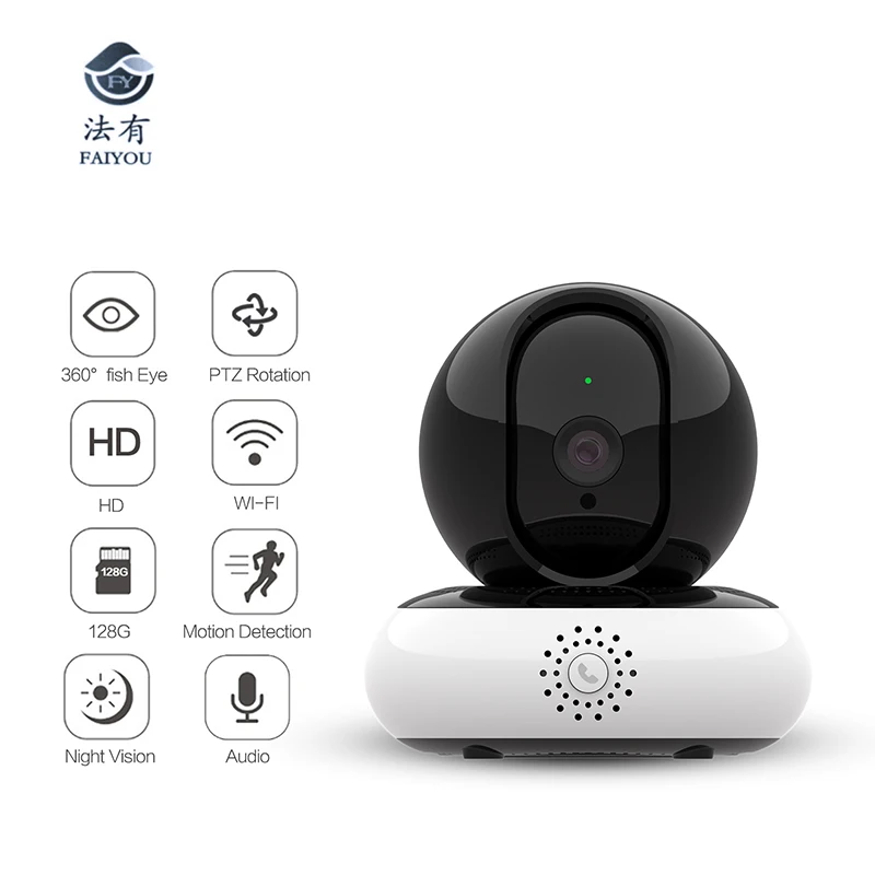 Беспроводной WIFI мини DV DVR IP P2P Cam HD 1080P H.264 видео ИК Ночное Видение Детский Монитор 360