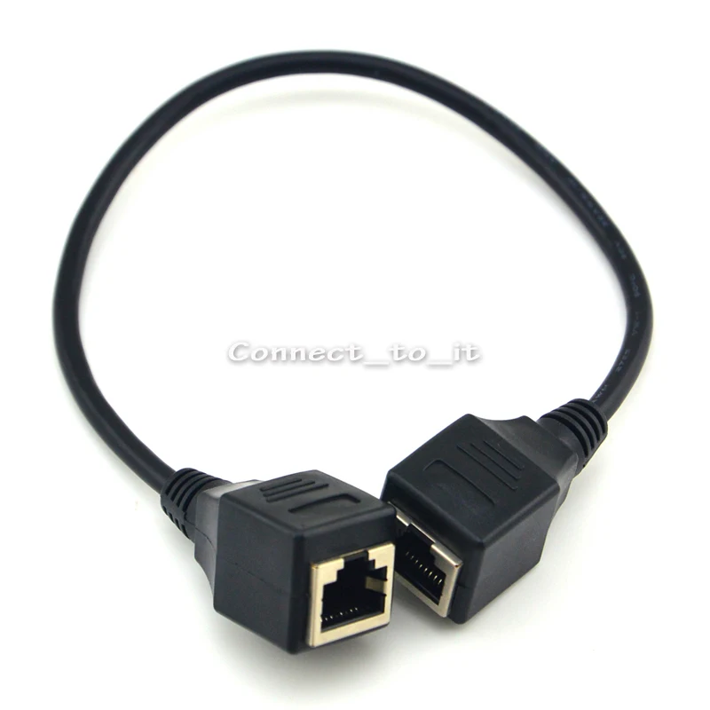 Ethernet LAN RJ45 сетевой разъем Гнездовой к гнезду Адаптерный кабель 30 см |