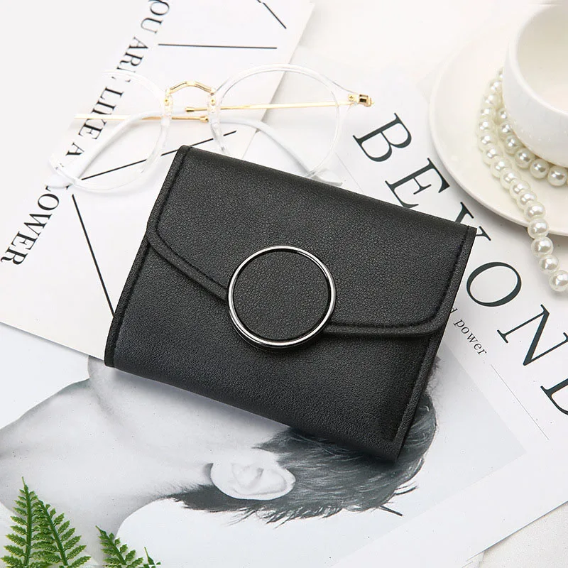 Новинка 2018 Модный женский кошелек клатч на застежке кошельки женская складная