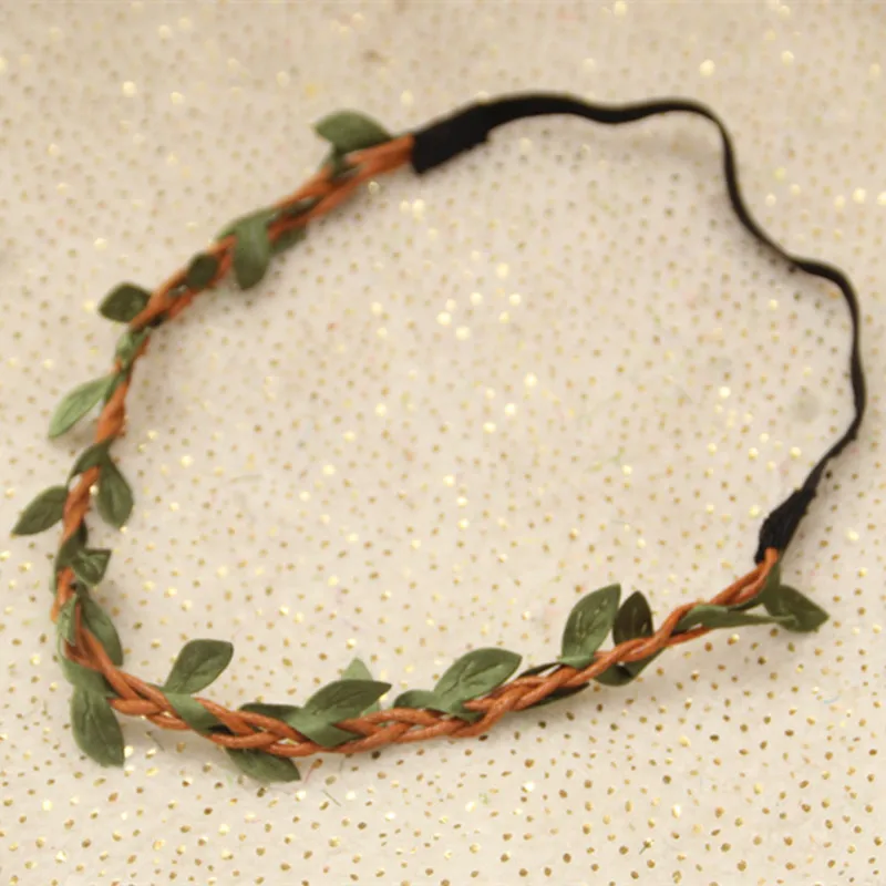 Плетеный венок из ротанга плетеная повязка на голову аксессуары сделай сам|accessory