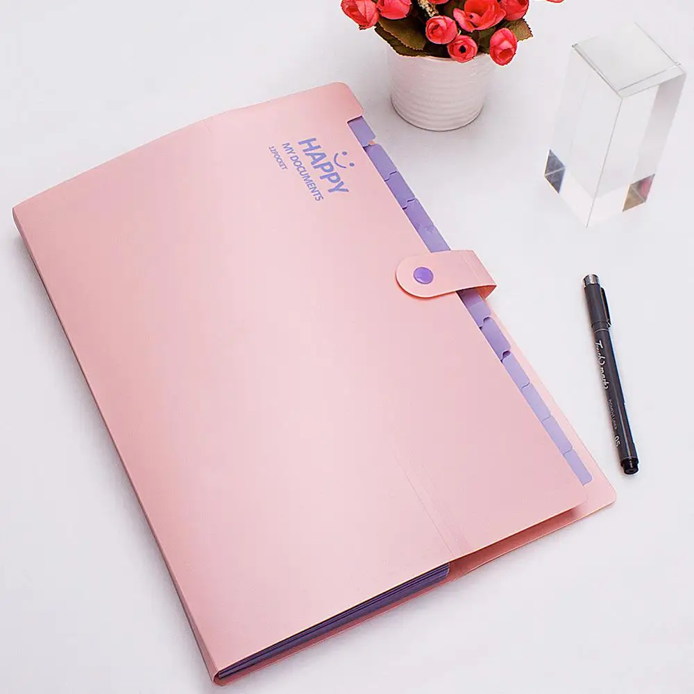 

Expandable 12 Layers Documents Files Folders Bags A4 Paper Expanding Files Folder Pockets Accordions Documents Organizers