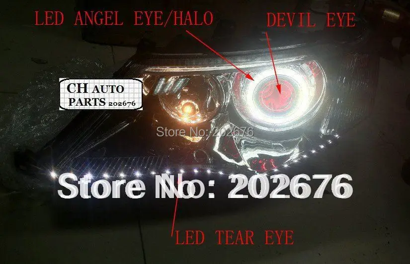 FREE SHIPPING, CHA 2008-2009 ANGEL EYE HEADLAMP ASSEMBLY, WITH LED TEAR EYE AND BI-XENON PROJECTOR, COMPATIBLE CARS:OUTLANDER EX
FREE SHIPPING, CHA 2008-2009 ANGEL EYE HEADLAMP ASSEMBLY, WITH LED TEAR EYE AND BI-XENON PROJECTOR, COMPATIBLE CARS:OUTLANDER EX