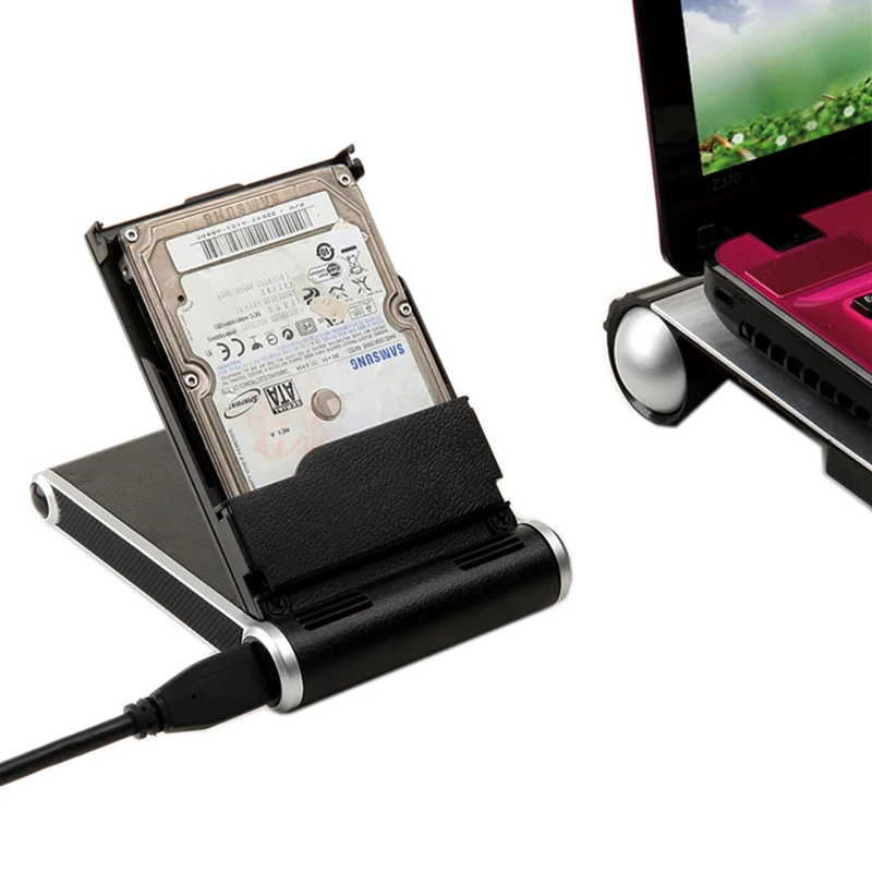 Роскошный высококачественный внешний HDD Caddy USB 3,0 чехол для жесткого диска SATA Корпус с высокой скоростью 5 Гбит/с
