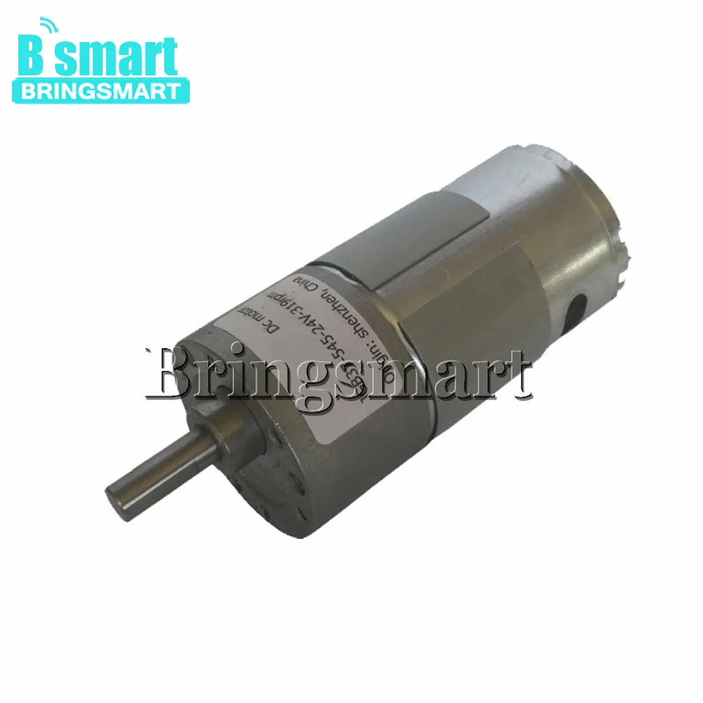 BRINGSMART JGB37 545 12 24 В постоянного тока с высоким крутящим моментом редуктор