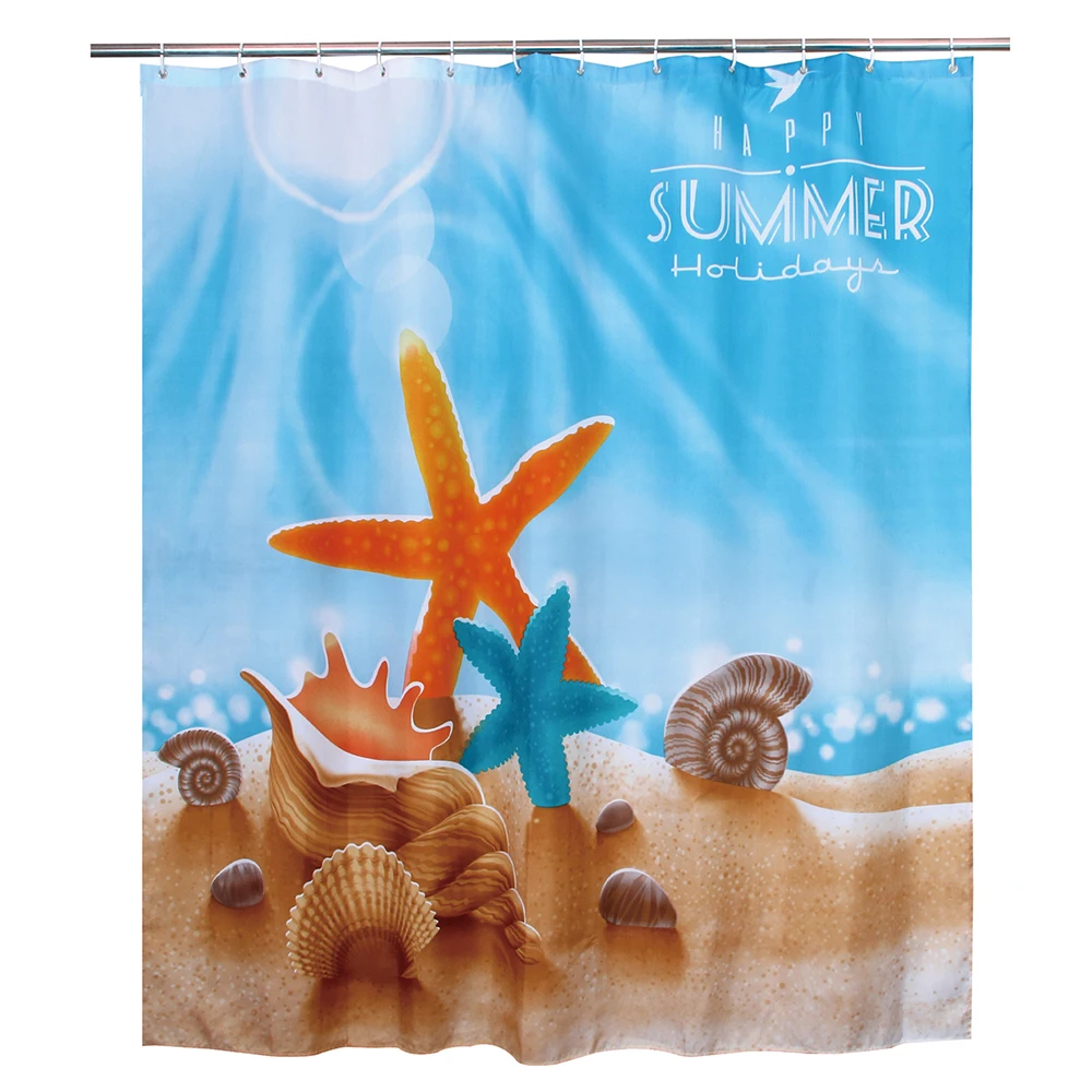 Водонепроницаемая занавеска для душа из полиэстера 180 х180 см|waterproof shower curtain|shower