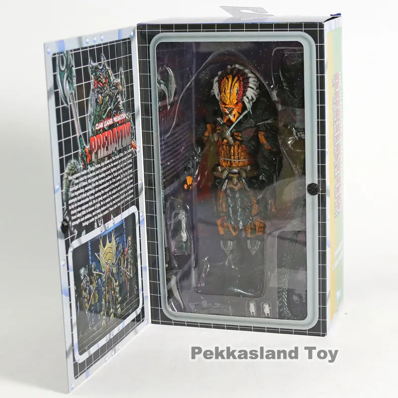 NECA Predator Scale Deluxe Clan Leader фигурка игрушки куклы Brinquedos figuals украшения коллекционные модели подарок