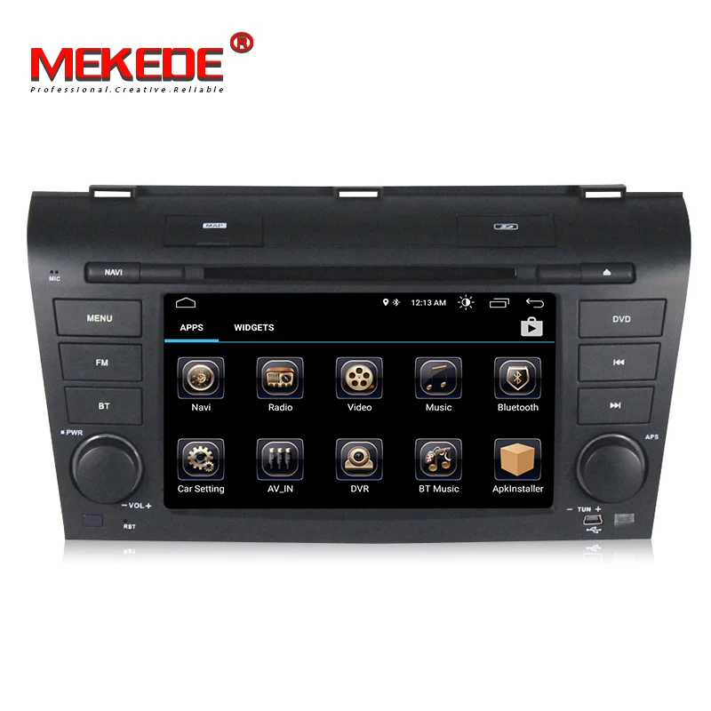 Android 8 0 Quad core Автомобиль Радио Стерео DVD плеер для Mazda 3 Mazda3 2003 2009 с WI FI 3g BT GPS
