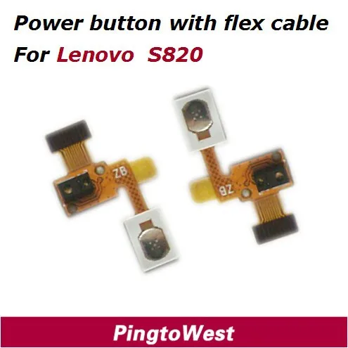 Оригинальная Кнопка громкости с гибкий кабель для замены запчасти ремонта Lenovo S820