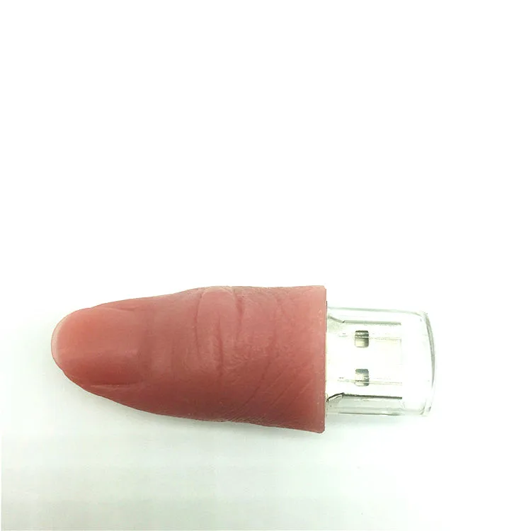 Более 10 шт) логотип индивидуальные USB Sthick Забавные милые флешки человеческих пальцев модель 4/8/16/32/64 GB Flash Memory Stick флэш-накопитель
