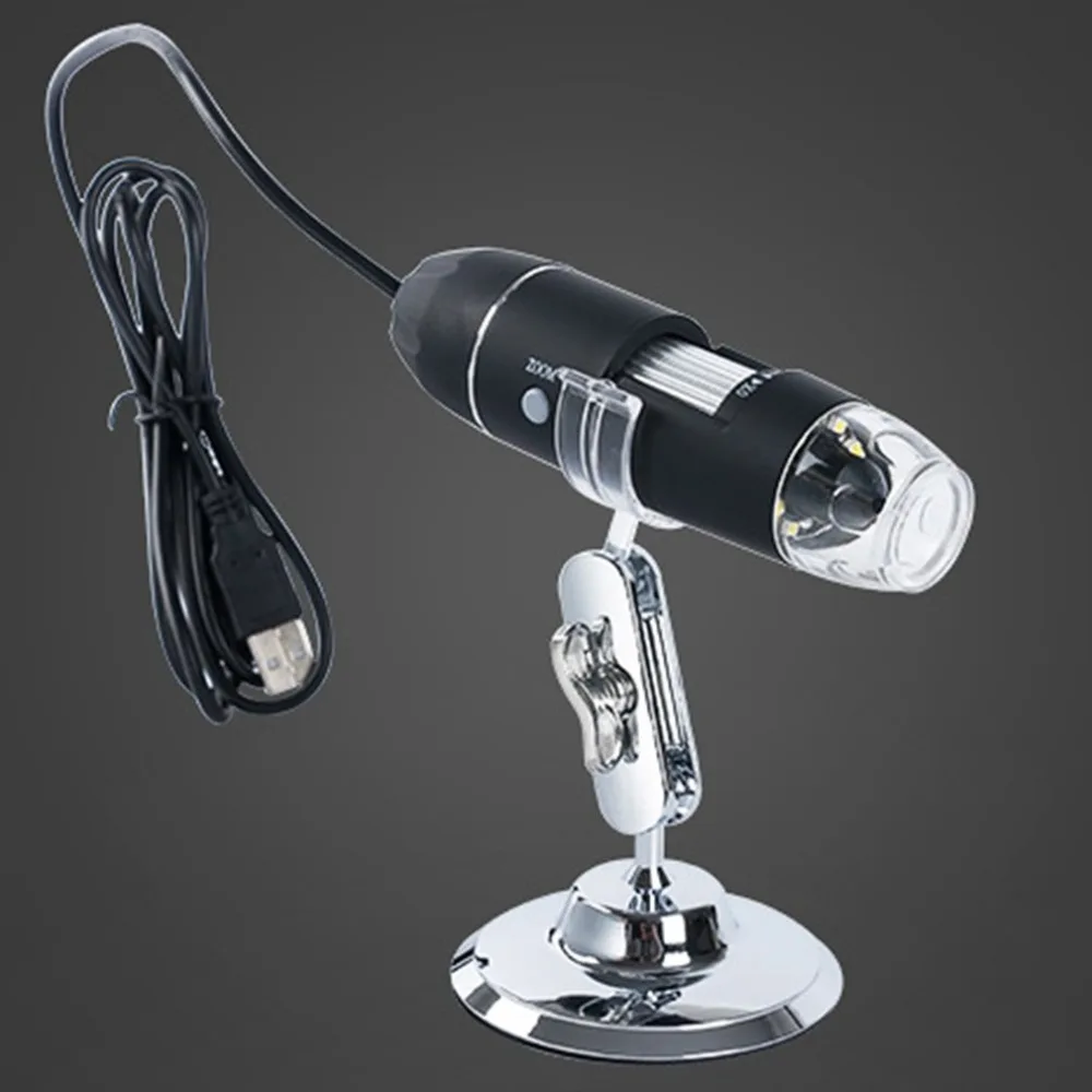 Горячая продажа USB микроскоп Лупа электронный 8LED 1600X HD цифровой Ручной