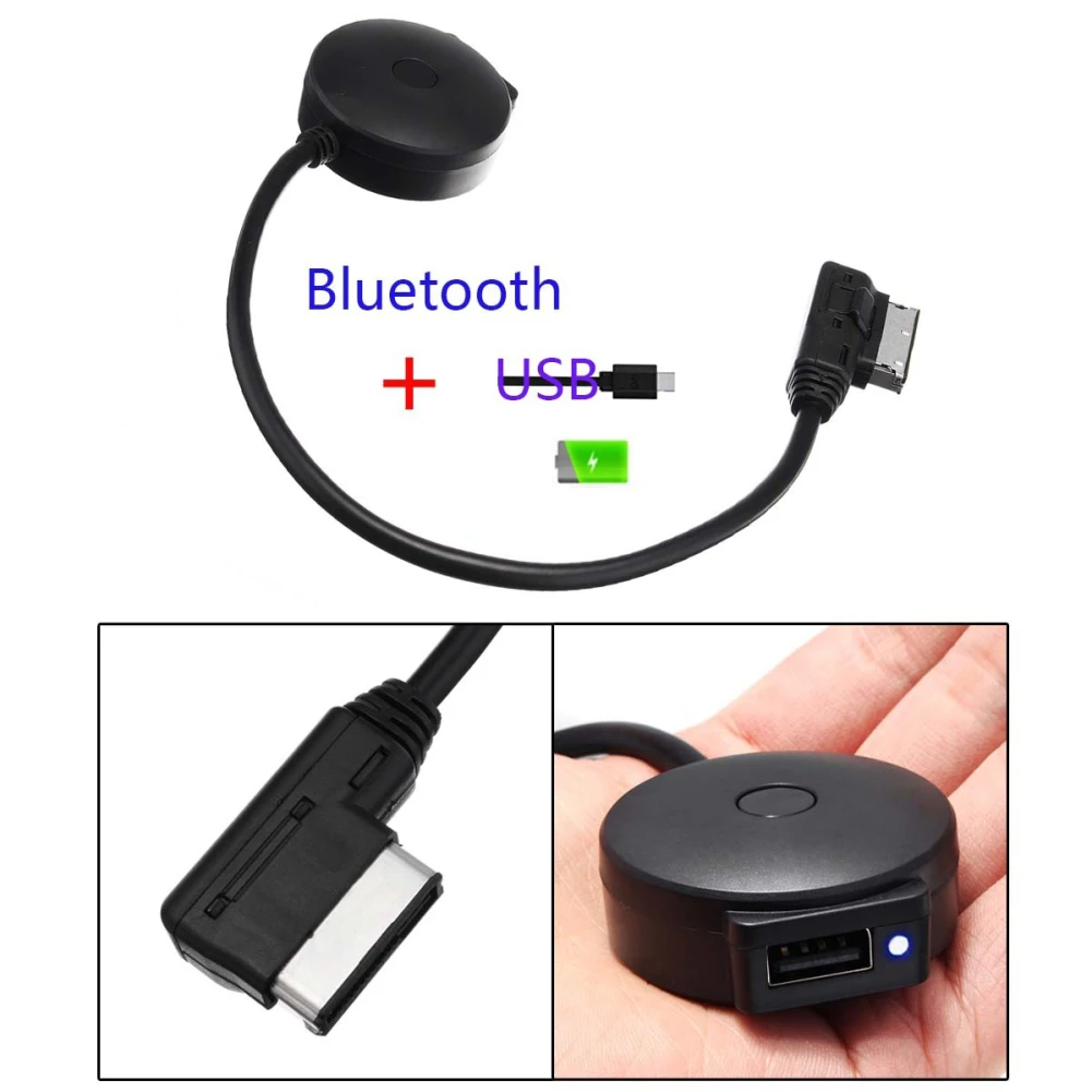 V4.0 автомобиль AMI MDI музыкальный интерфейс USB Bluetooth адаптер кабель MP3 плеер для Audi/VW