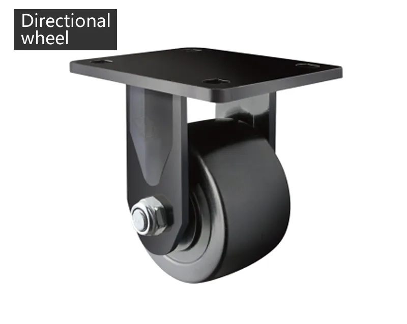 Directional caster Подшипник нагрузки 600 кг, 3 дюйма, низкая ролики/колеса с тормозом, для тяжелой тележки, станки, большой equipm, дома с вышивкой закрытых стежков/промышленная оборудования - Цвет: Directional caster