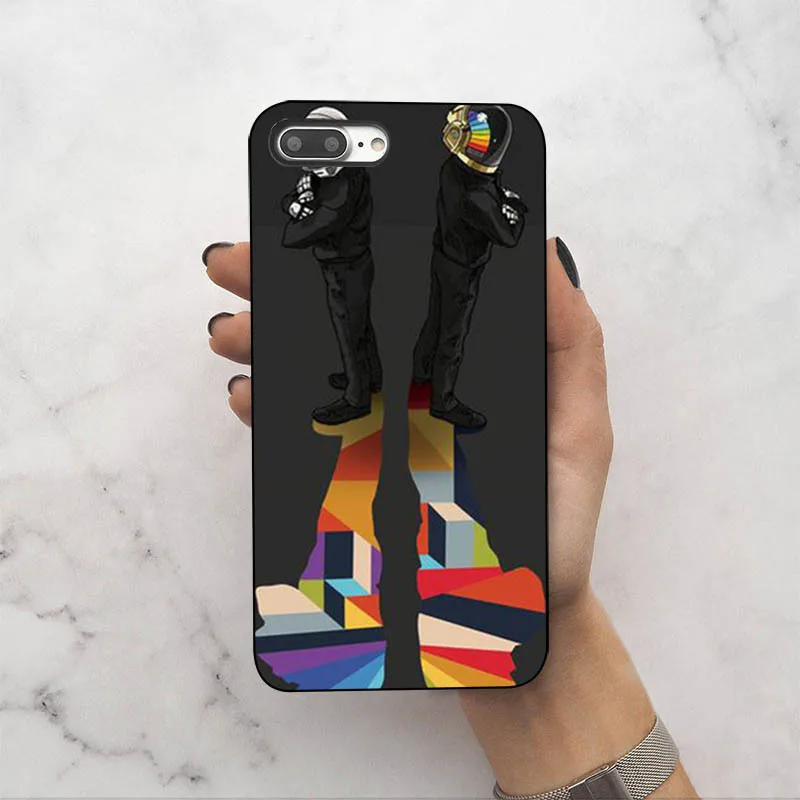 Силиконовый чехол IMIDO Daft в стиле панк для Apple iPhone 6 6plus 6s 7 5 5s 8 7plus 8plus xr чехлы xs xsmax из
