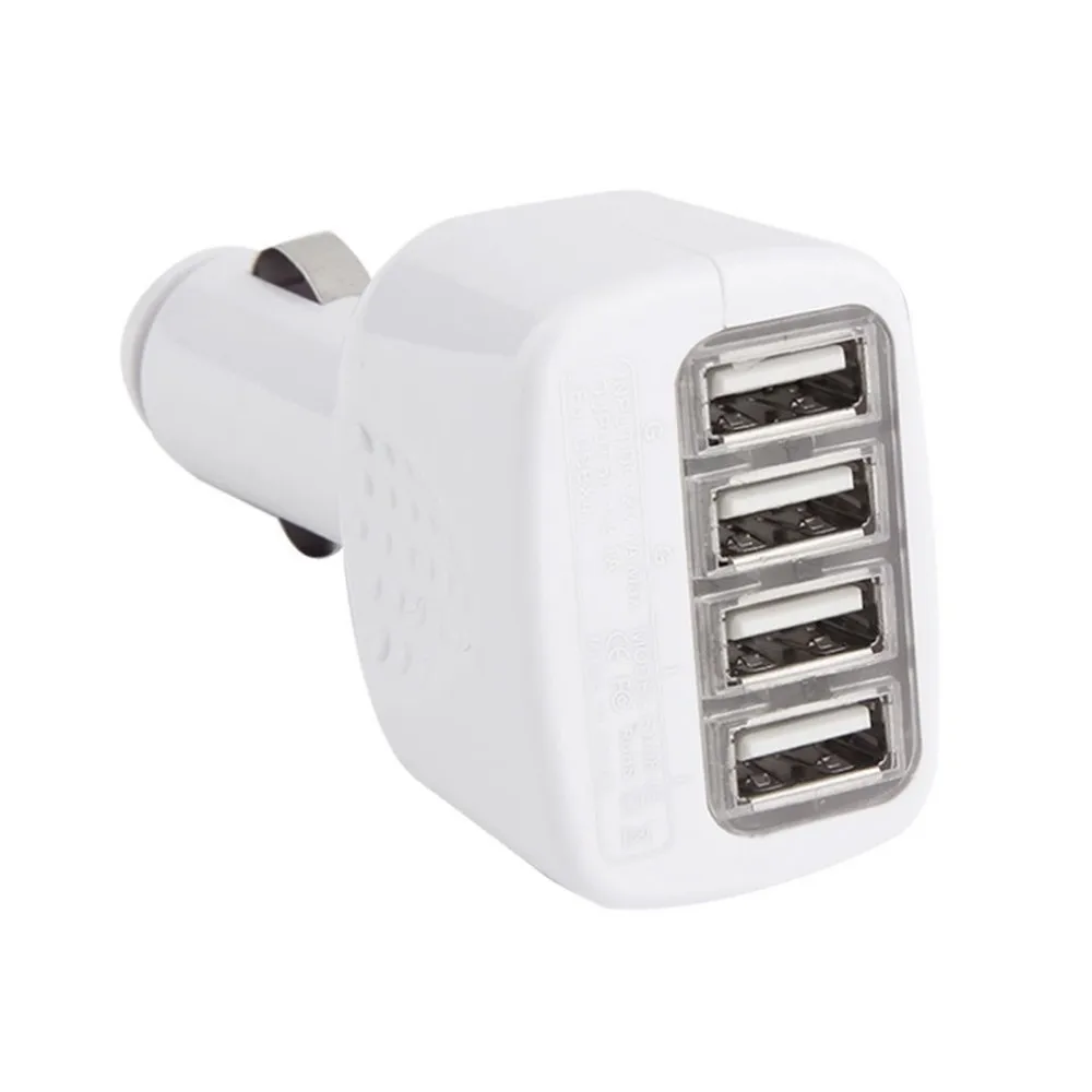 4 USB выход Автомобильное зарядное устройство 2.1A Быстрая зарядка для iPhone 5S 6 S iPad