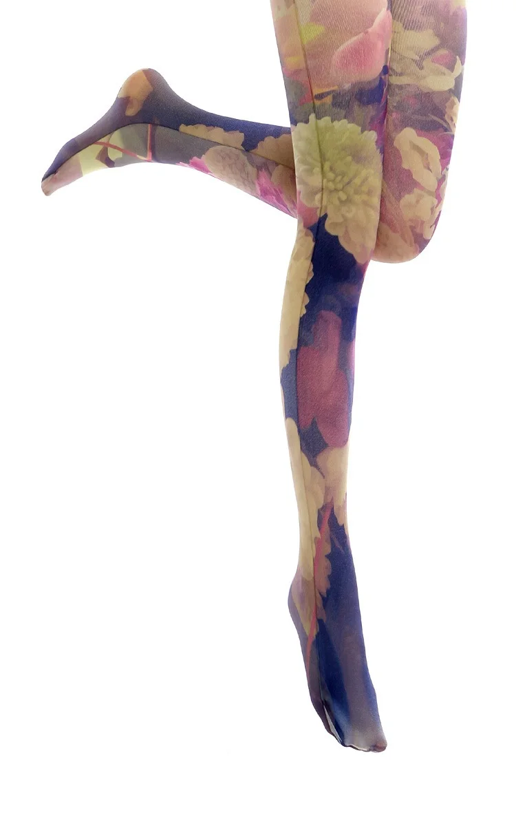 Новый Ретро Цветочный Фотофон|Колготки| |