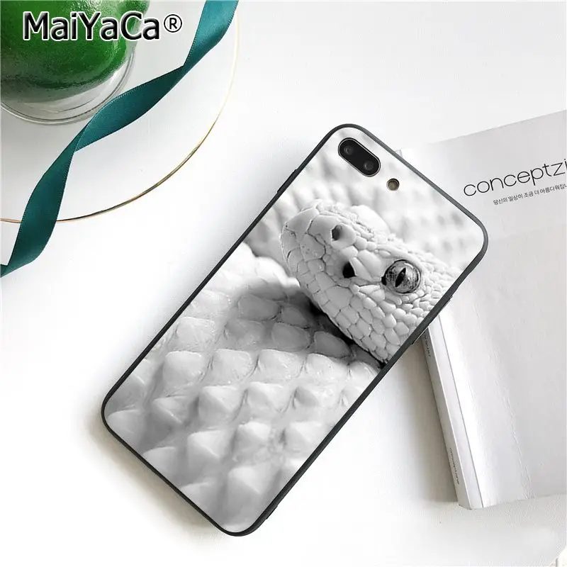 A16 MaiYaCa ручная змея Цветок Змея Живопись чехол для телефона для iphone 11 Pro 11Pro Max 6S 6plus 7 7plus 8 8Plus X Xs MAX 5 5S XR - Цвет: A16