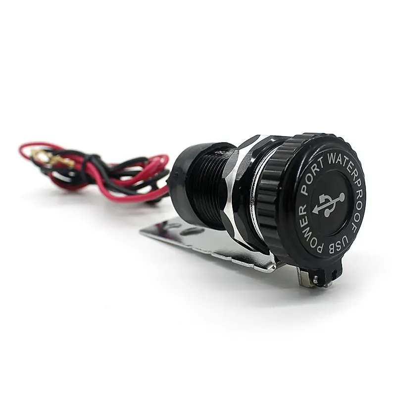 WUPP Dual USB порты и разъёмы 5 V 2.1a зарядное устройство для мотоциклов адаптеры питания