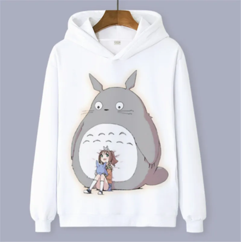 4 Для мужчин wo мужские толстовки аниме Tonari no Totoro Harajuku одежда унисекс для взрослых повседневная одежда толстовка толстовки Топы косплей - Цвет: 4