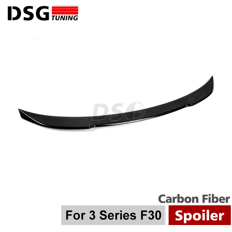 F30 F80 M3 New CS style Spoiler for BMW 3 Series Boot Lip Carbon Fiber Trunk Wing Tails 2012 + 320i 328i 335i | Автомобили и