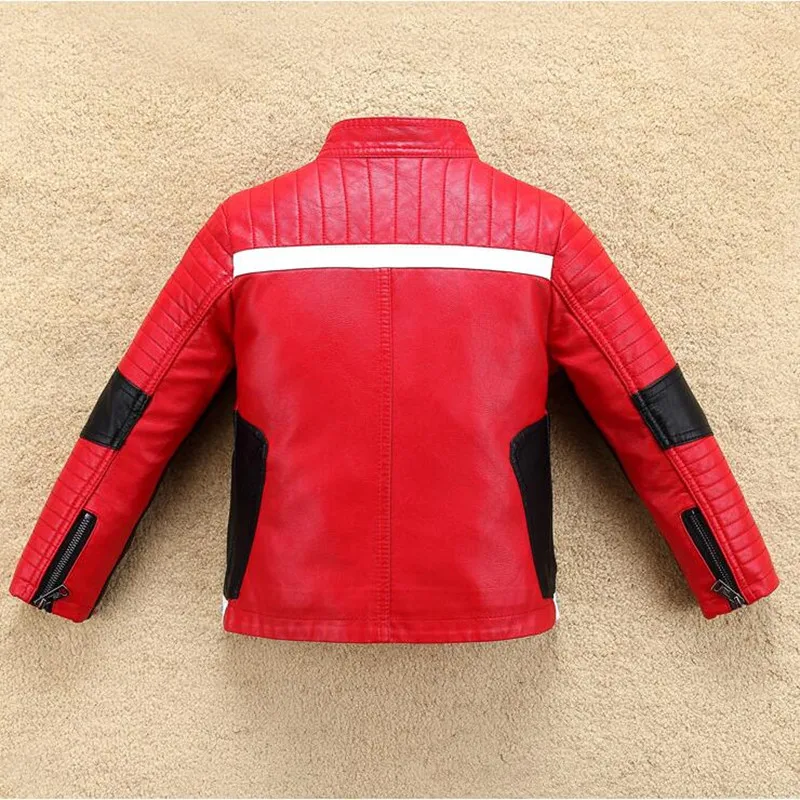 Куртка для мальчиков, пальто, детская кожаная куртка, детское весенне-осеннее водонепроницаемое ветрозащитное пальто, популярная цветная стеганая куртка локомотива