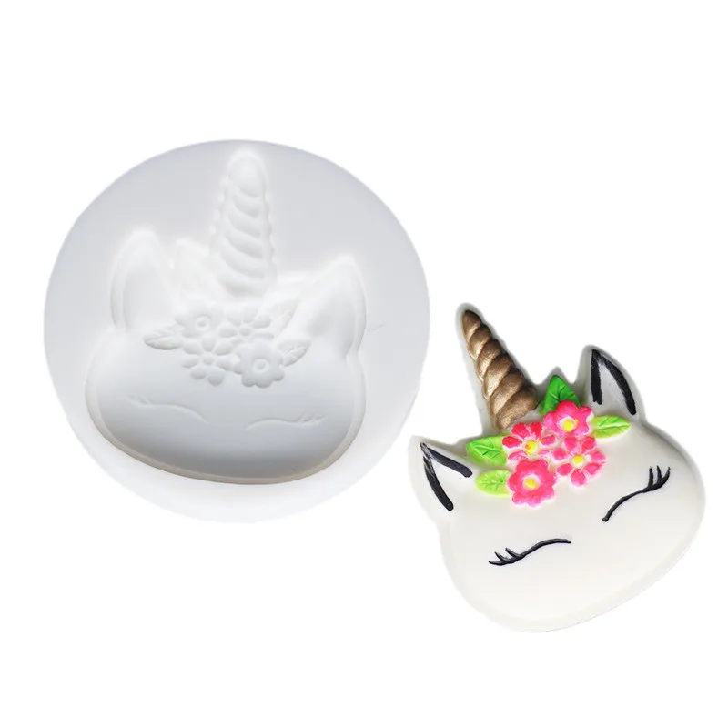 Силиконовые формы в вечерние единорога для шоколада вечеринки|Украшения своими