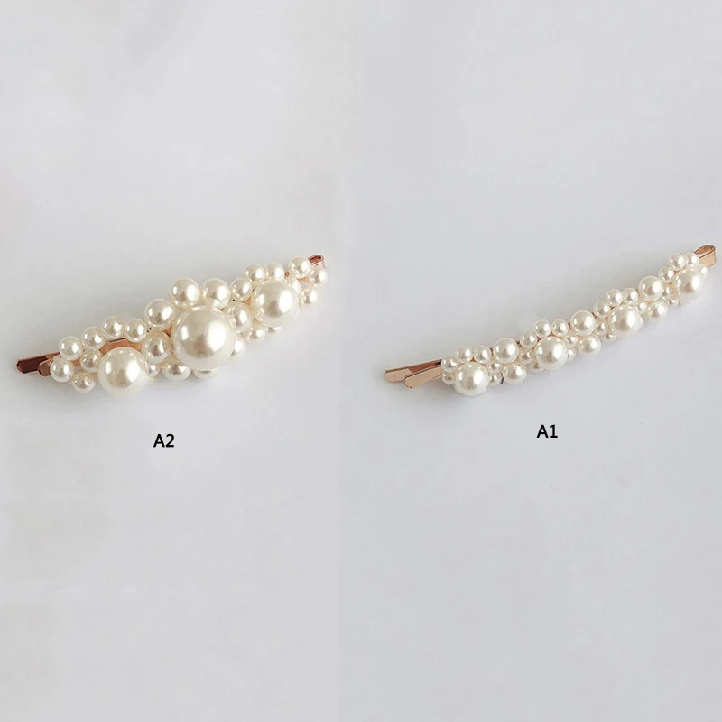 Модные Когти для волос имитация жемчуга женский головной убор аксессуары