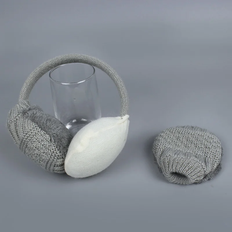 2017 новые зимние теплые вязаные наушники женские для мужчин девочек и мальчиков