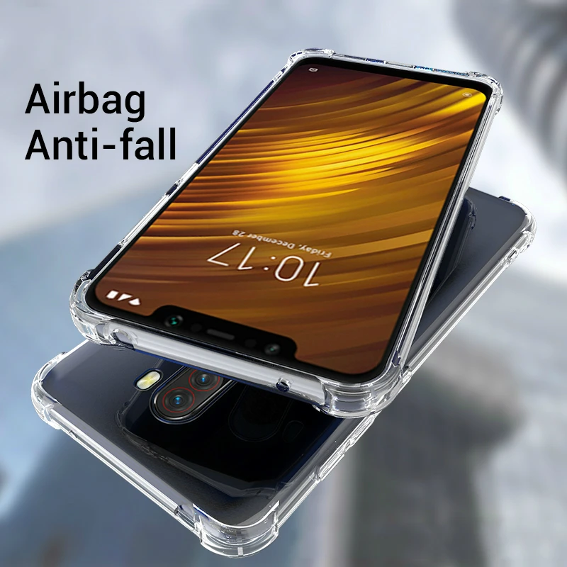 For Xiaomi Redmi K20 Pro Note 7 6 5 6A 4X Case Shockproof Shell Cover TPU Soft Clear Bag Mi 9 8 SE Lite 6X 5X |